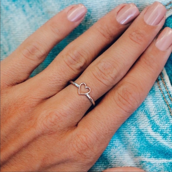 PURA VIDA open heart ring - Picture 3 of 3